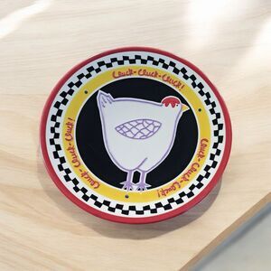 Southern Living at Home Hilarity Hen Becky Denny 12" Serving Platter Farmhouse